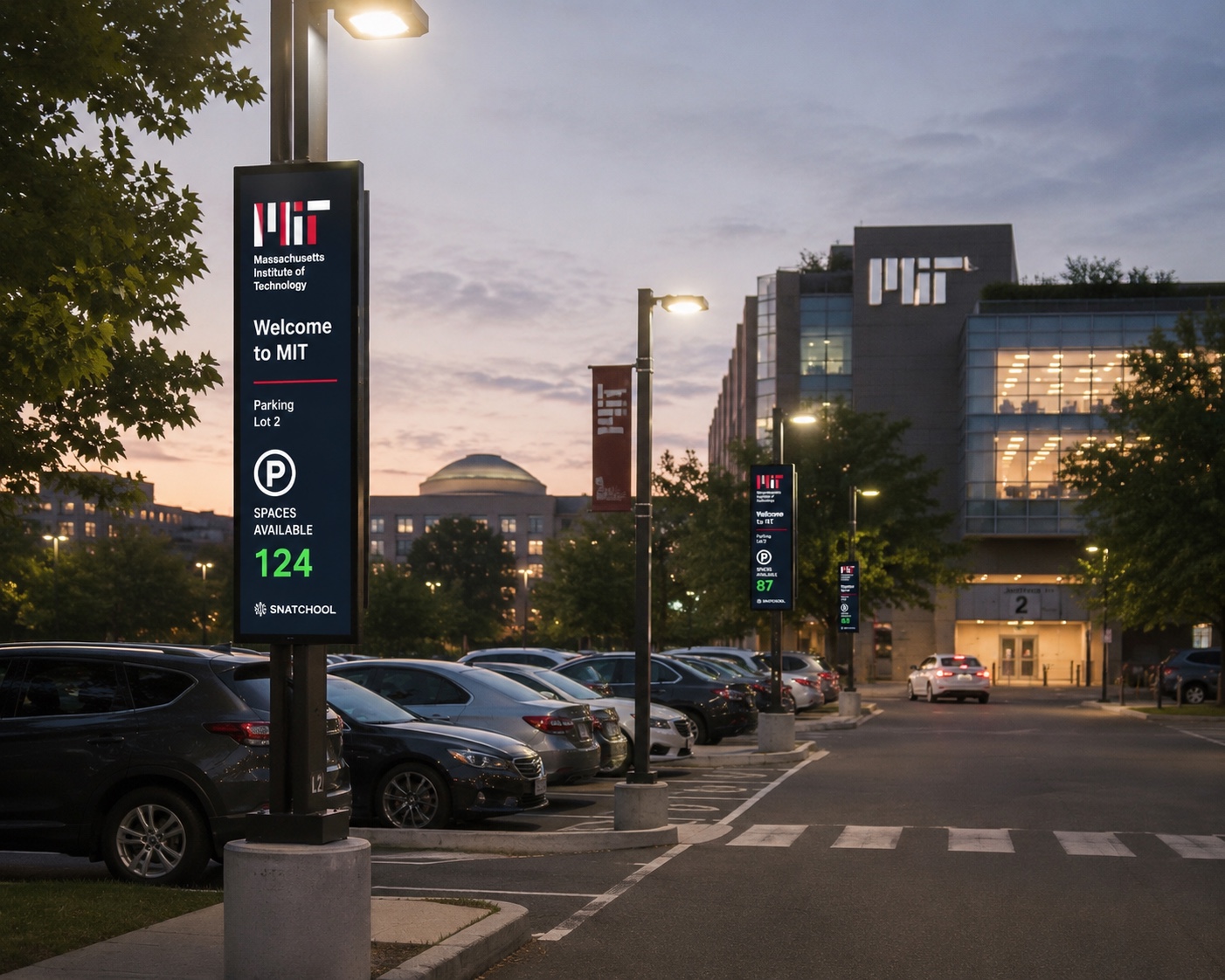 MIT campus parking deployment